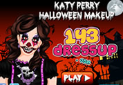 Katy Perry Halloween Makeup